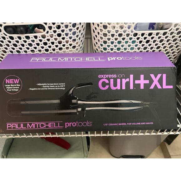 Paul Mitchell Pro Tools- Express Ion Curl + XL Ceramic Curling Iron - Picture 1 of 5